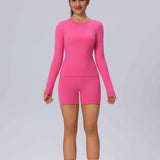 Seamless Long Sleeve Workout Top