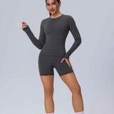 Seamless Long Sleeve Workout Top