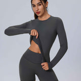 Seamless Long Sleeve Workout Top