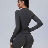 Seamless Long Sleeve Workout Top