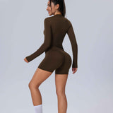 Seamless Long Sleeve Workout Top