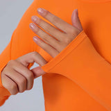 Seamless Long Sleeve Workout Top