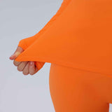 Seamless Long Sleeve Workout Top