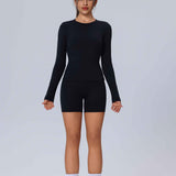 Seamless Long Sleeve Workout Top