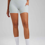 High-Waist Pocket Yoga Shorts
