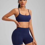 High-Waist Pocket Yoga Shorts