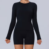 Seamless Long Sleeve Workout Top