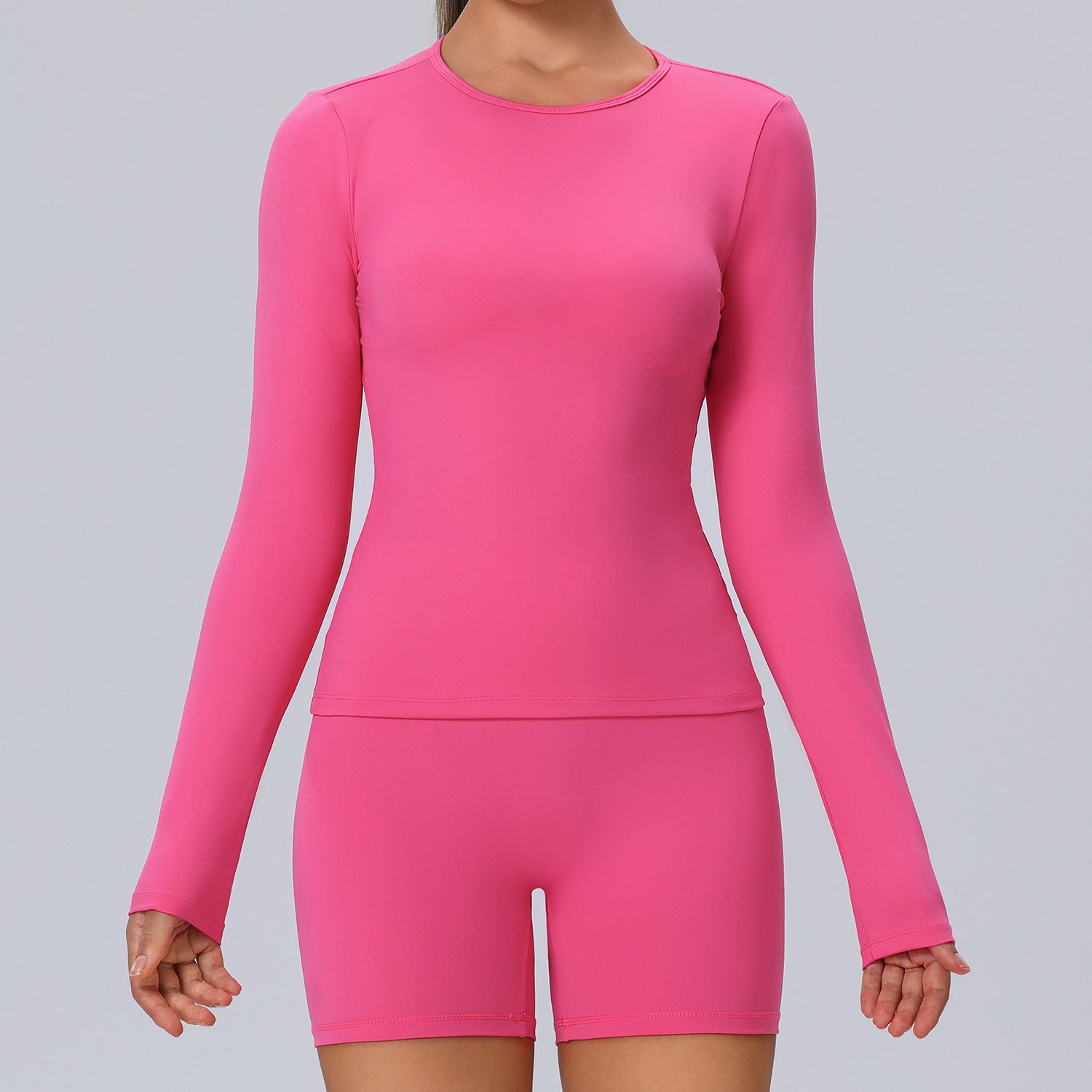 Seamless Long Sleeve Workout Top