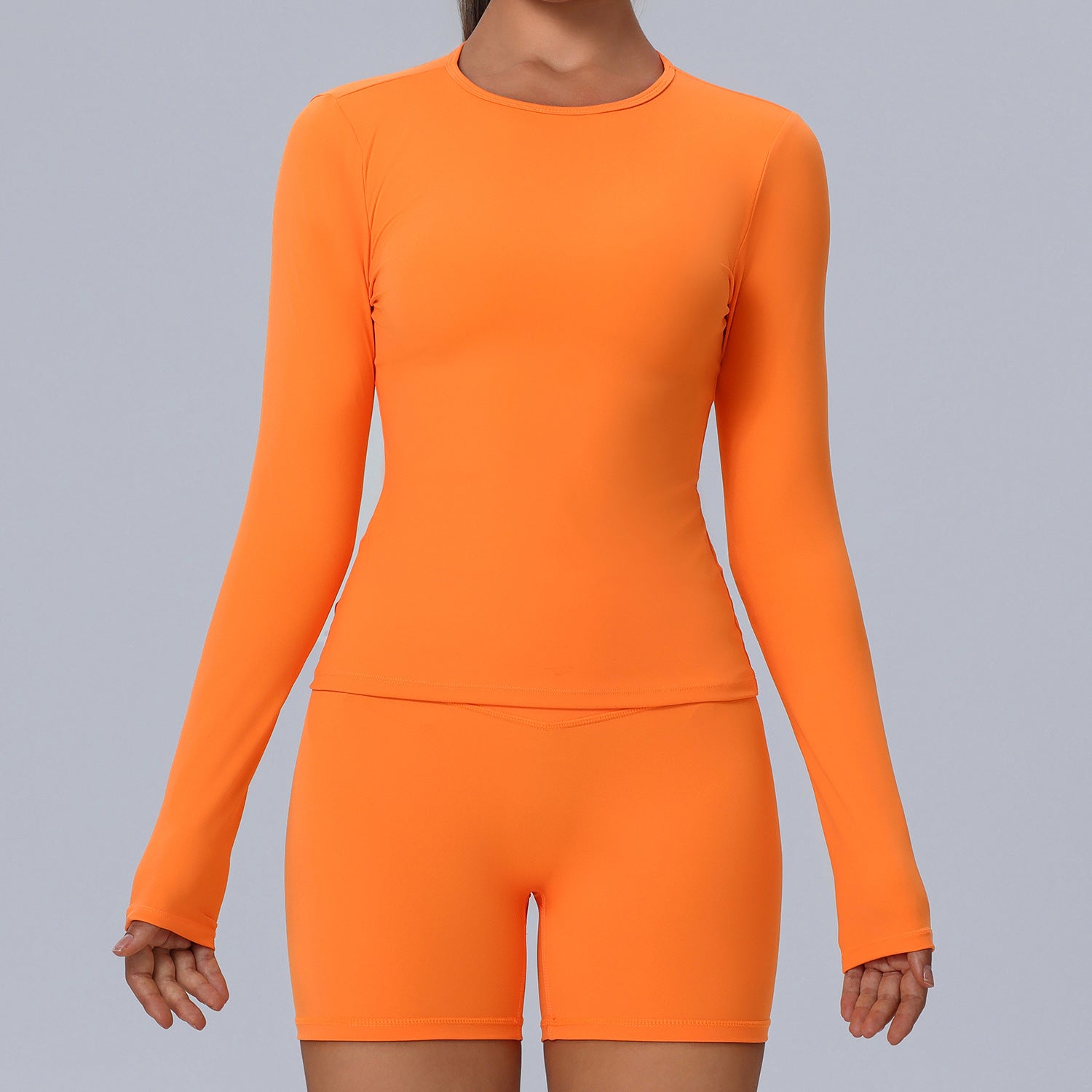 Seamless Long Sleeve Workout Top