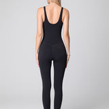 Built-in Bra One-Piece Yoga Jumpsuit
