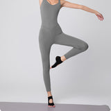 Built-in Bra One-Piece Yoga Jumpsuit