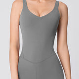 Built-in Bra One-Piece Yoga Jumpsuit