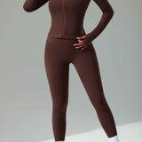 Seamless Zip-Up Workout Jacket