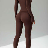 Seamless Zip-Up Workout Jacket