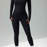 Seamless Zip-Up Workout Jacket