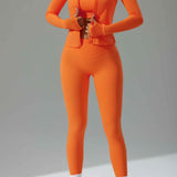 Seamless Zip-Up Workout Jacket