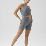 Eco High Waist Peach Lift Biker Shorts