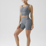 Eco High Waist Peach Lift Biker Shorts