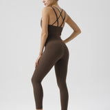 Eco Crisscross Back Padded Sports Bra