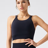 Eco Crisscross Back Padded Sports Bra