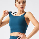 Eco Crisscross Back Padded Sports Bra