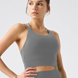Eco Crisscross Back Padded Sports Bra