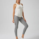 Ribbed Racerback Longline Tank Top