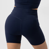 Eco High Waist Peach Lift Biker Shorts