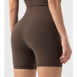 Eco High Waist Peach Lift Biker Shorts